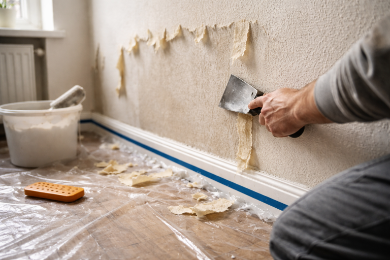 Fjerne tapet uden drama: vælg den rigtige metode og bliv hurtigt klar til maling