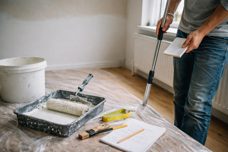 Hvor meget maling skal du købe? Den ærlige guide til m², lag og spild