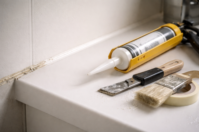 Maling der skyder sig selv af fugerne? Sådan håndterer du silikone én gang for alle